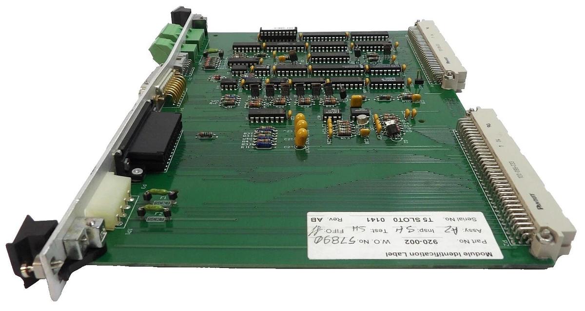 Used Brooks Automation BRD-T5-SLOT0-A VME Controller PCB Assembly Working