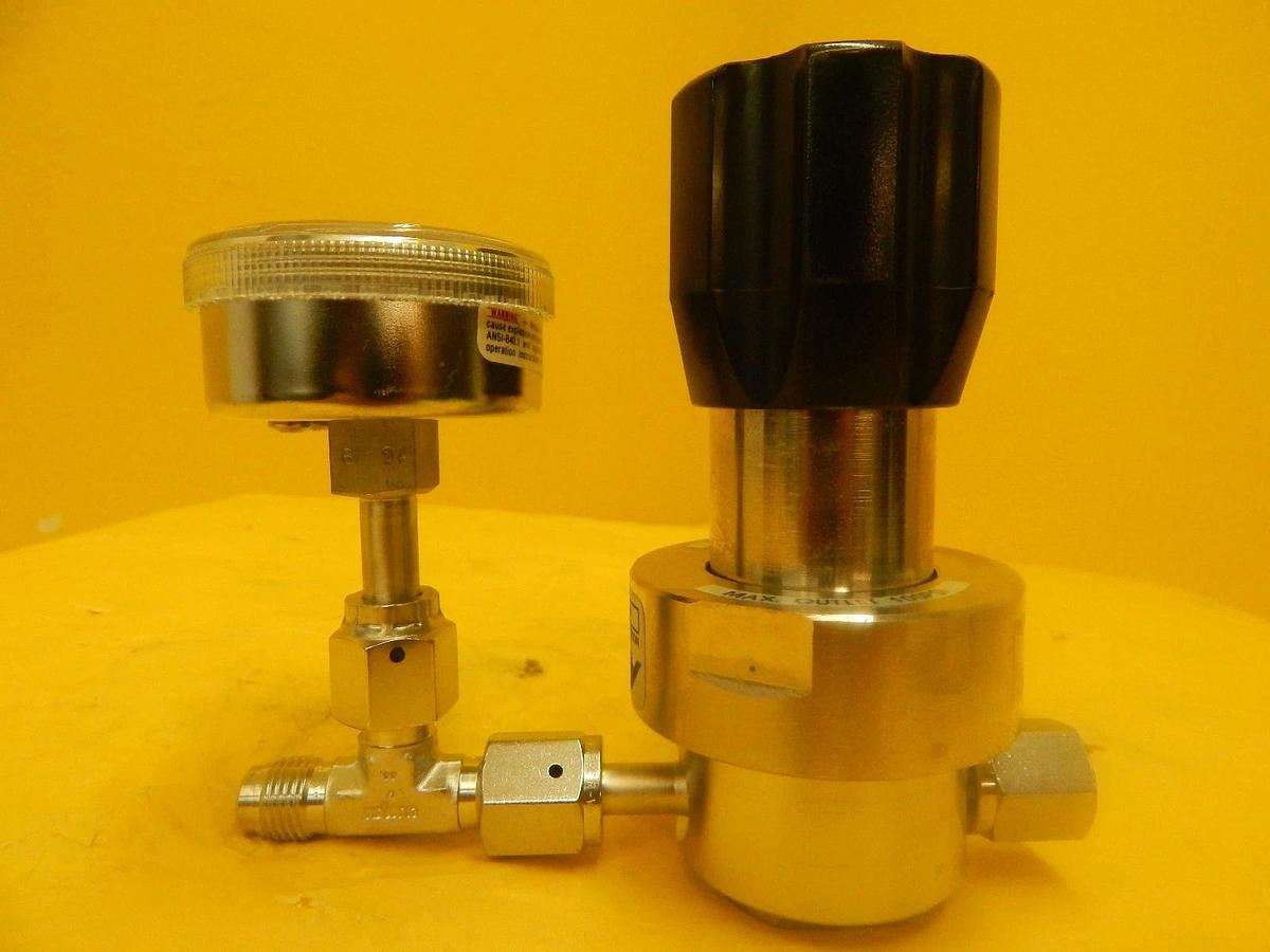 Used APTech AP1410S 2PW FV4 FV4 Manual Diaphragm Valve Used Working