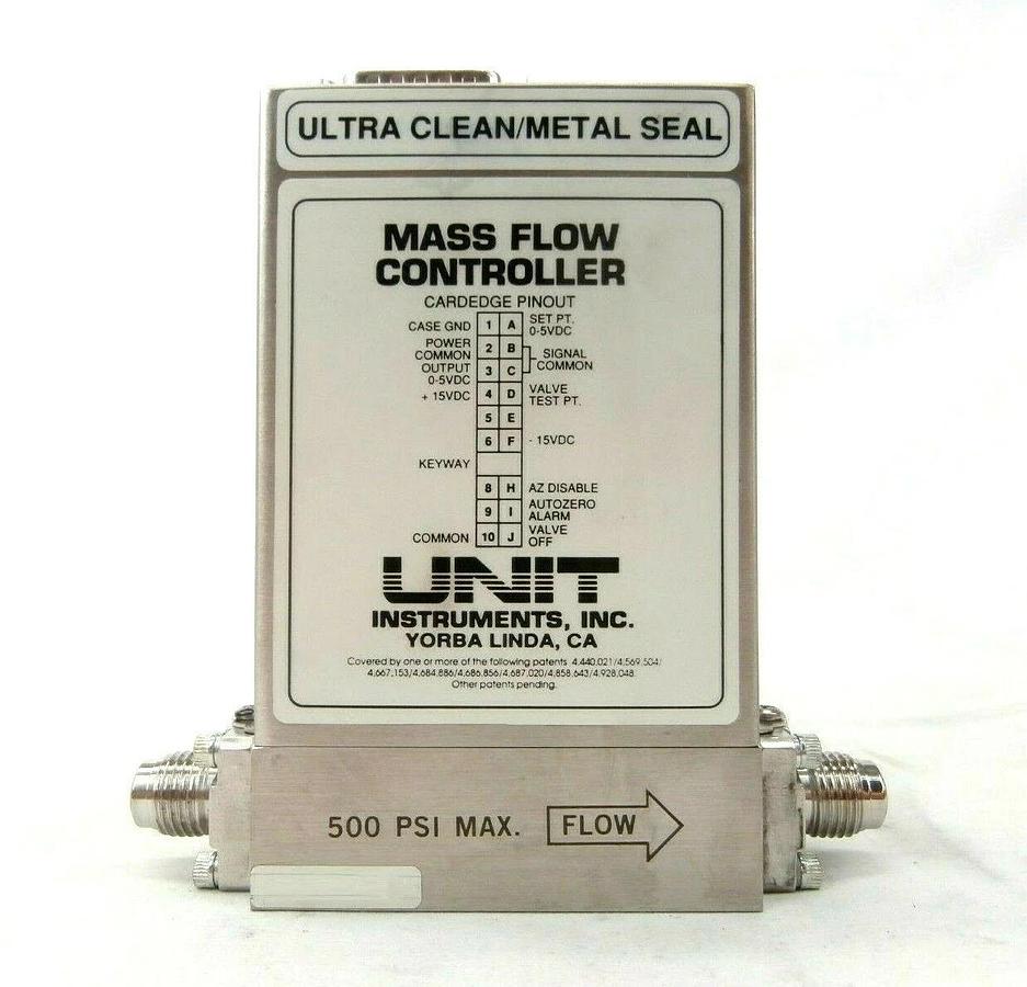 Used UNIT Instruments UFC-8160 Mass Flow Controller MFC 200 SCCM BCl3 Working Spare