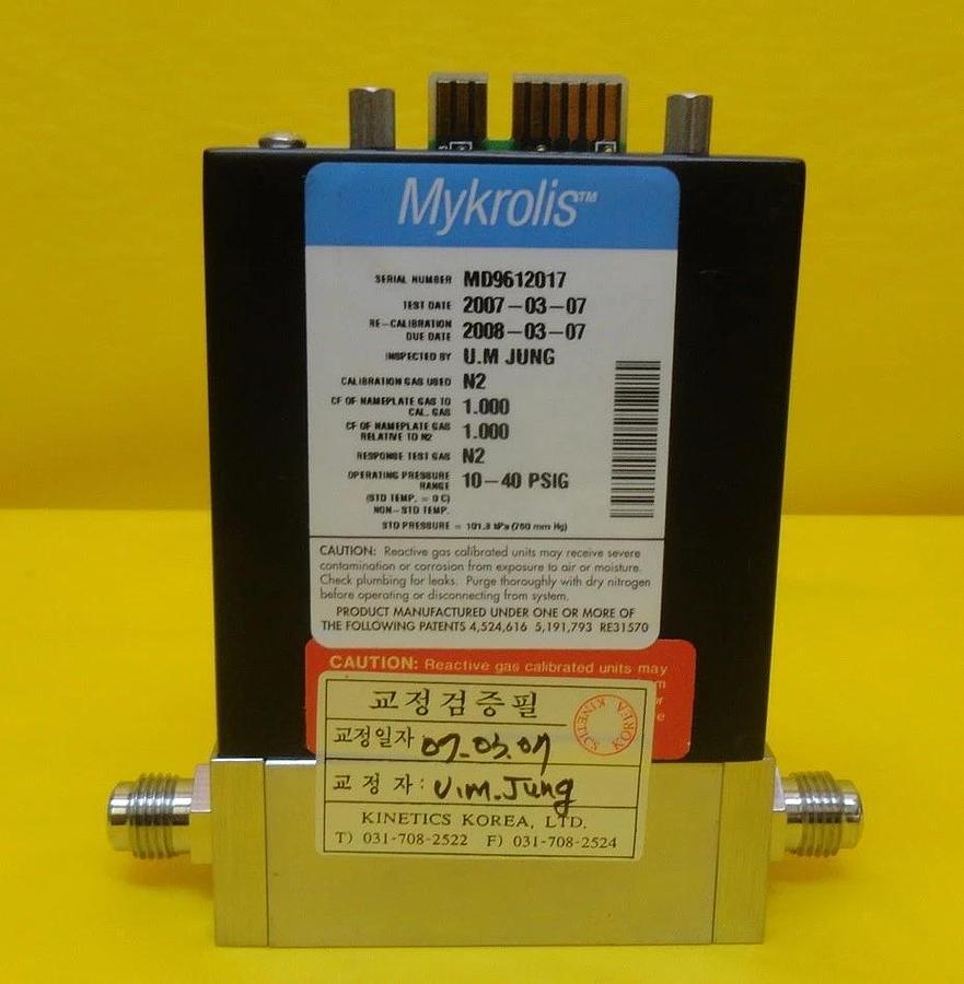 Used Mykrolis FC-2960MEP5 Mass Flow Controller MFC 2900 Series 500 SCCM N2 Used