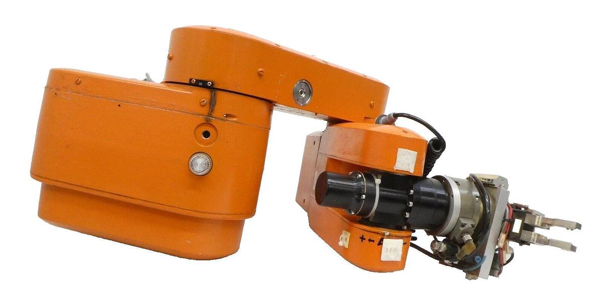 Used Kuka Roboter KR 3 6-Axis Industrial Robot Arm KCP2 Schunk OPS-80-PNP Untested