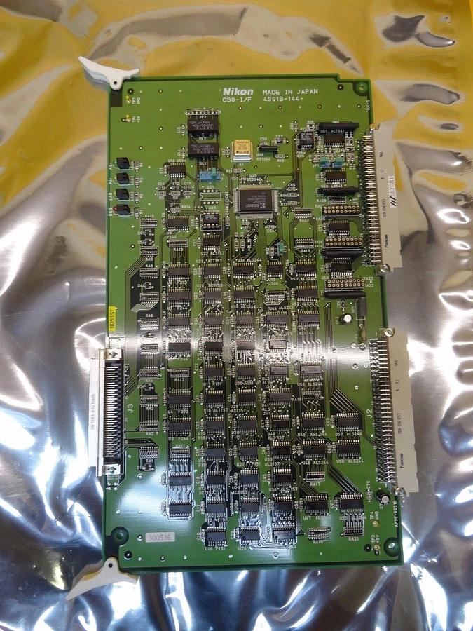 Used Nikon Precision 4S018-144 Interface Board PCB C30-I/F NSR Series Working