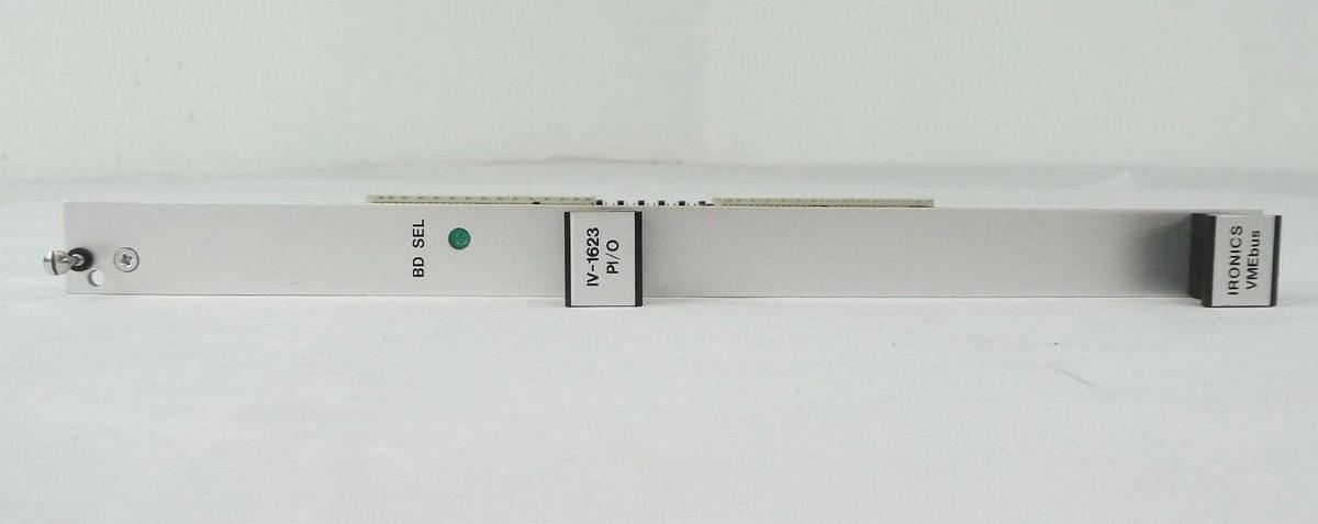 Used Ironics IV-1623 Parallel I/O VMEBus PCB Card Varian 109001003 Surplus