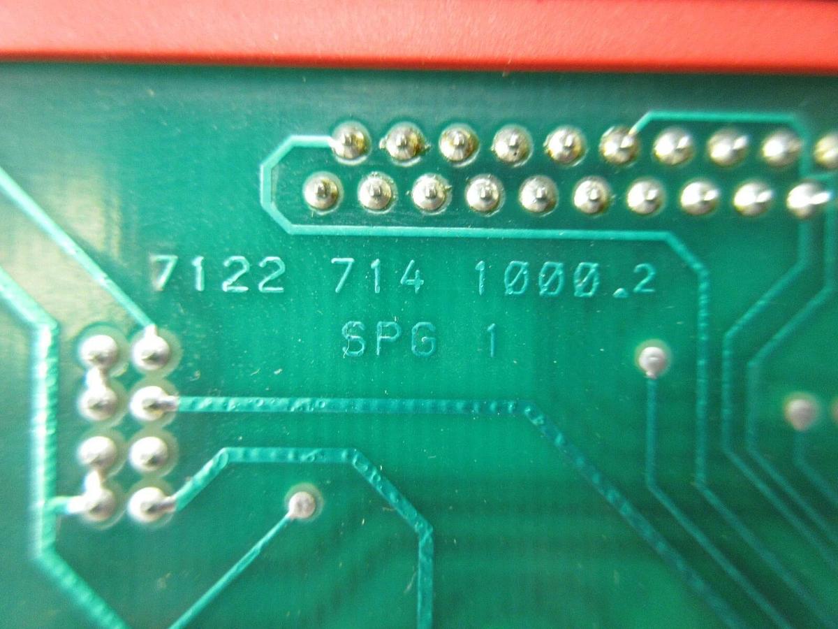 Used Philips 7122 714 1000.3 Processor PCB Card ASML PAS 5000/2500 Wafer Stepper Used