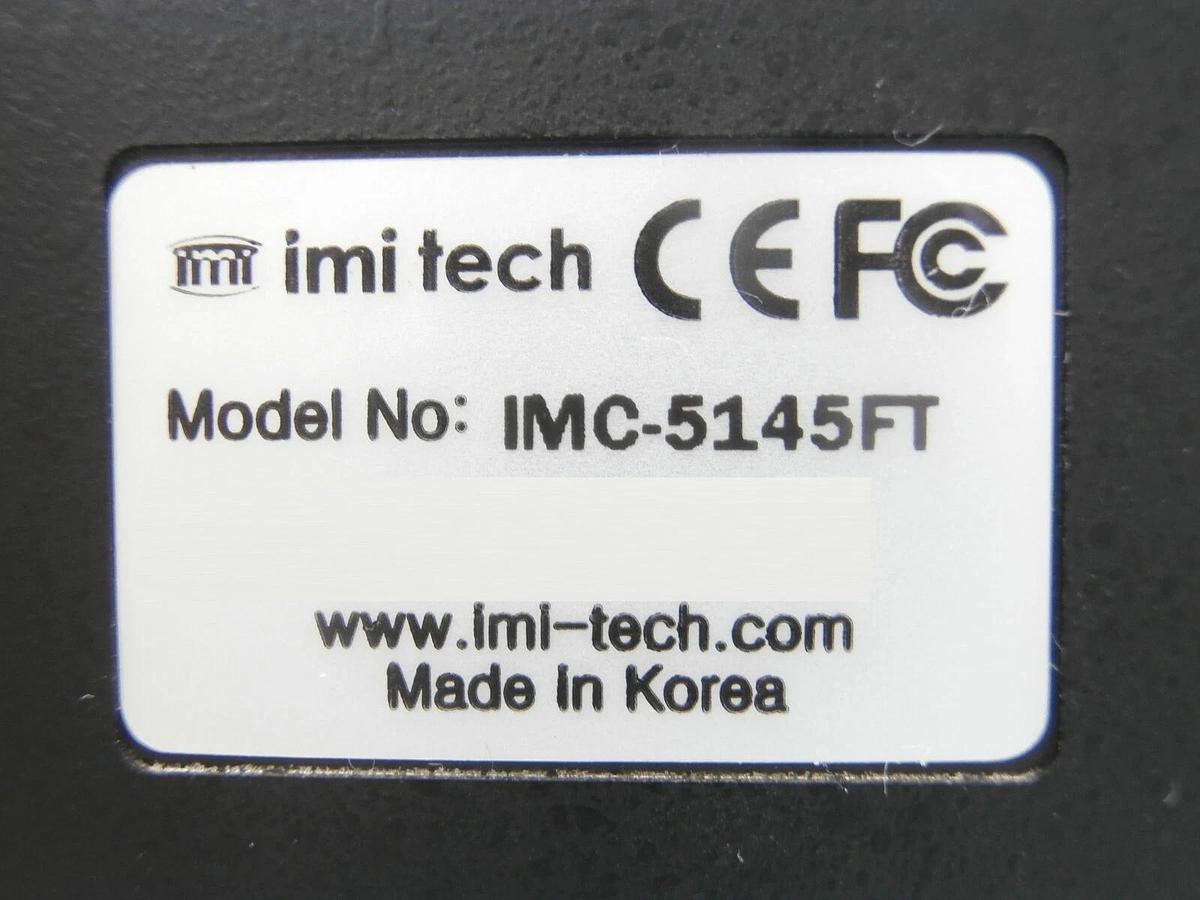 Used IMI Tech IMC-5145FT Microscope CCD Camera Samsung FSL-IW3MA2 Working