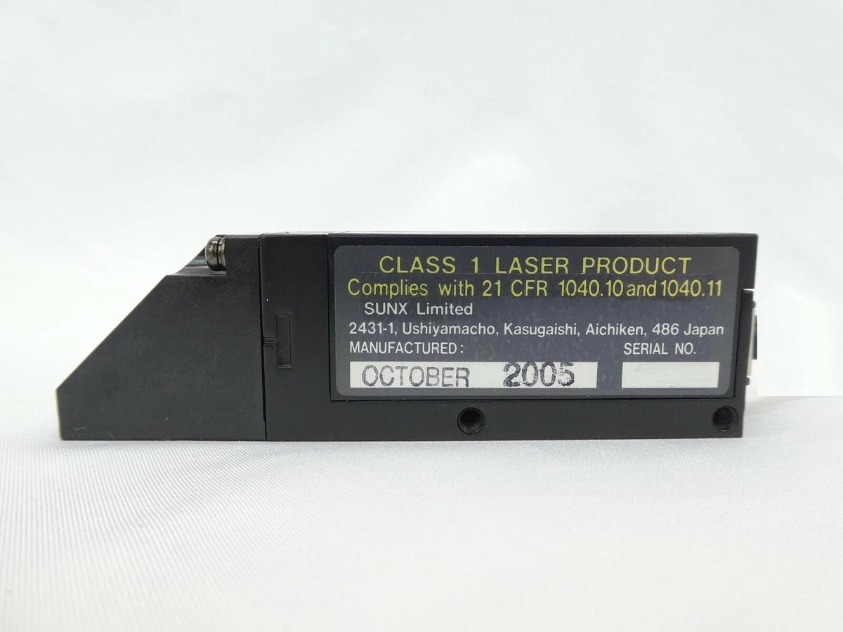 Used Sunx LA-511D Wafer Slide Sensor 5J CN 5J 6N TEL TGB813-1/SLIDE Trias Lot of 5
