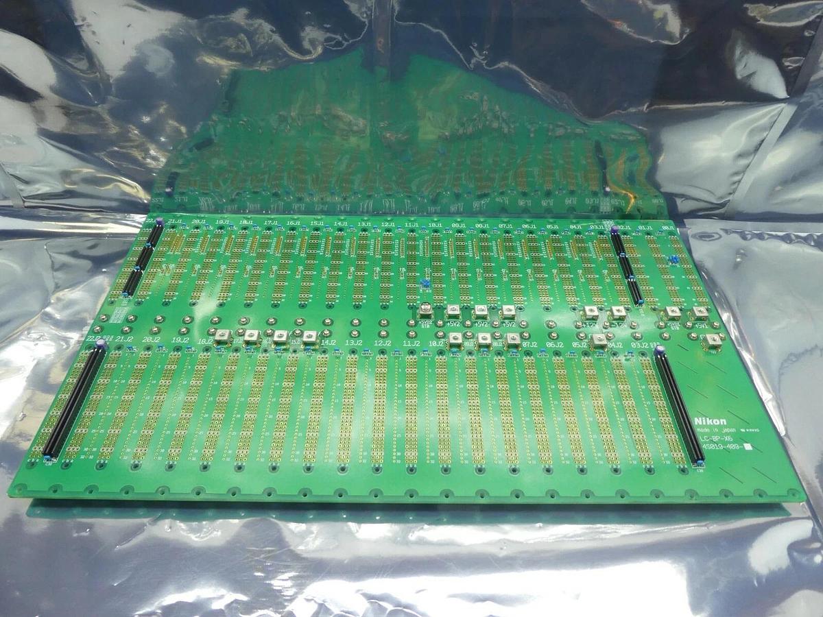 Used Nikon 4S019-409 Backplane PCB LC-BP-X6 E100688M000A2 RCB-X6LC/NIK1 NSR FX-601F