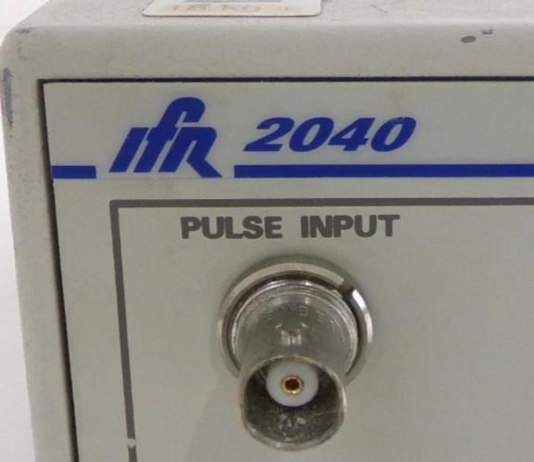 Used IFR 2040 10khz-1.35Ghz Low Noise Signal Generator Opt. 2 9.13 Error 27 Untested