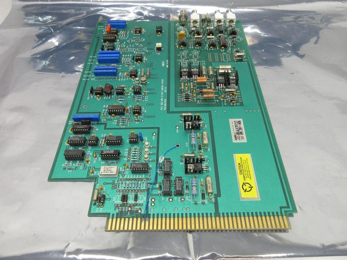Used Amray 800-2436 PC12 SEM 1800 TV Rate Control System Card PCB Used Working
