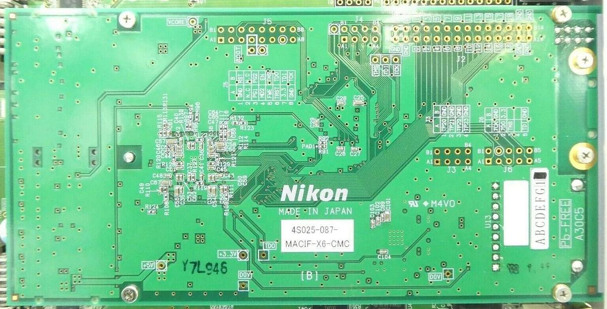 Used Nikon 4S019-795 PCB Card MACIF2-X6 4S019-796 4S025-087-MACIF-X6-CMC NSR FX-601F