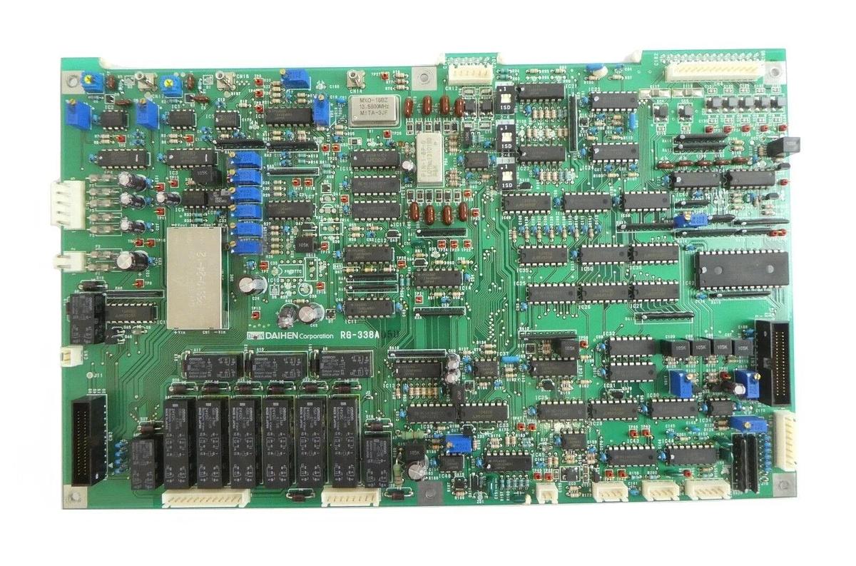 Used Daihen RG-338A RF Power Generator Interface PCB RGA-10D-V Working Surplus