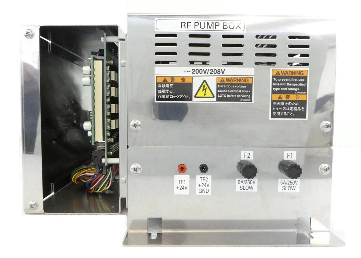 Used TEL Tokyo Electron RF Pump Box 2L81-050097-31 TAB22Q-3/PURF3-R Working Surplus