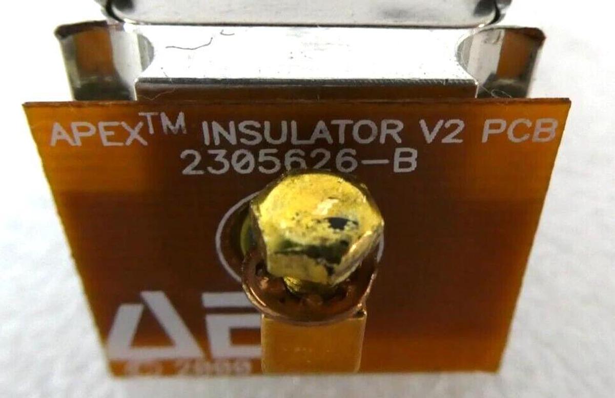 Used Advanced Energy 2305626-B Apex Insulator V2 1335085A 1112 3608 Working Surplus