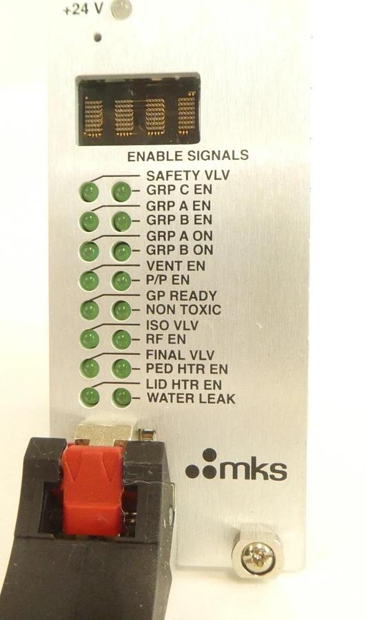Used MKS Instruments AS01500-87-1 COCVD-Producer Interlock PCB Card AMAT 0190-51935