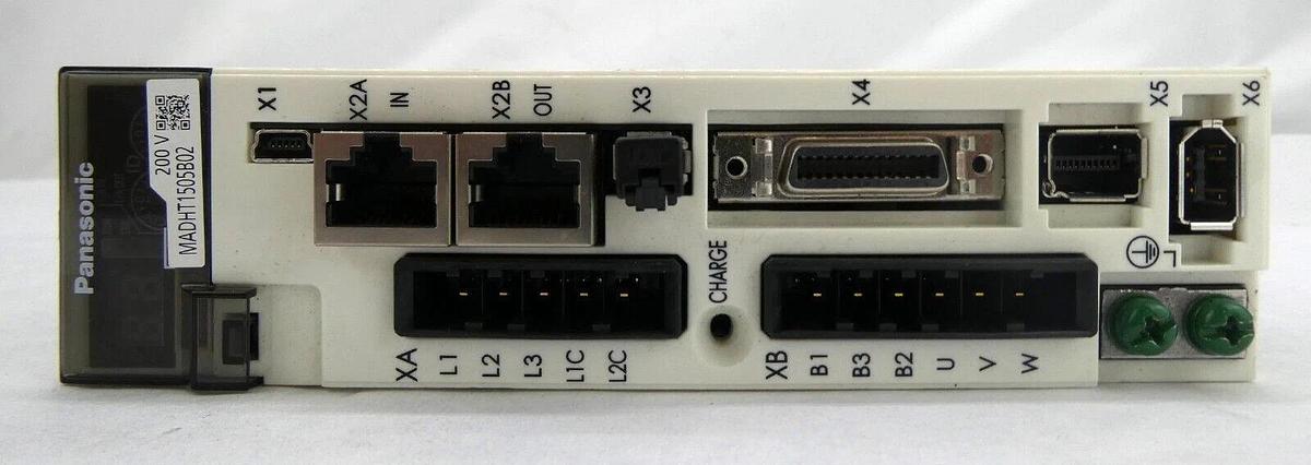 Used Panasonic MADHT1505B02 AC Servo Driver 200V Working Surplus