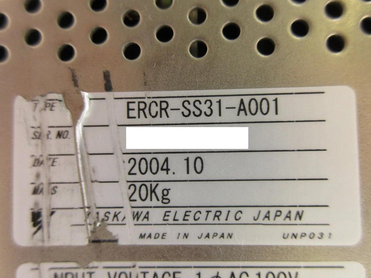 Used Yaskawa Electric ERCR-SS31-A001 Robot Controller Working Surplus