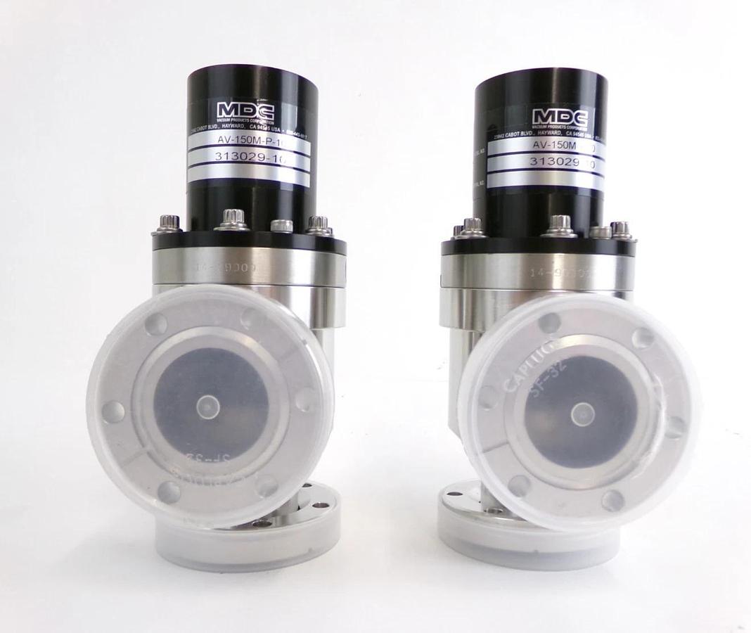 Used MDC Vacuum Products 313029-10 Angle Valve AV-150M-P-10 Lot of 5 Working