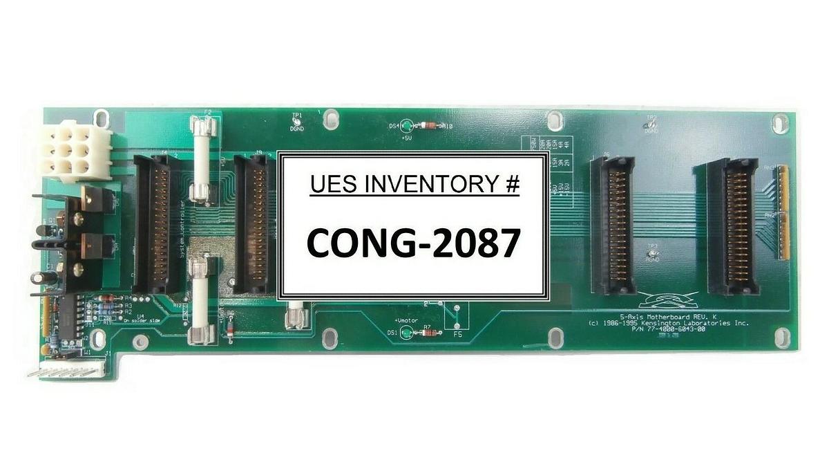 Used Kensington Laboratories 77-4000-6043-00 5-Axis Motherboard PCB Rev. K Working