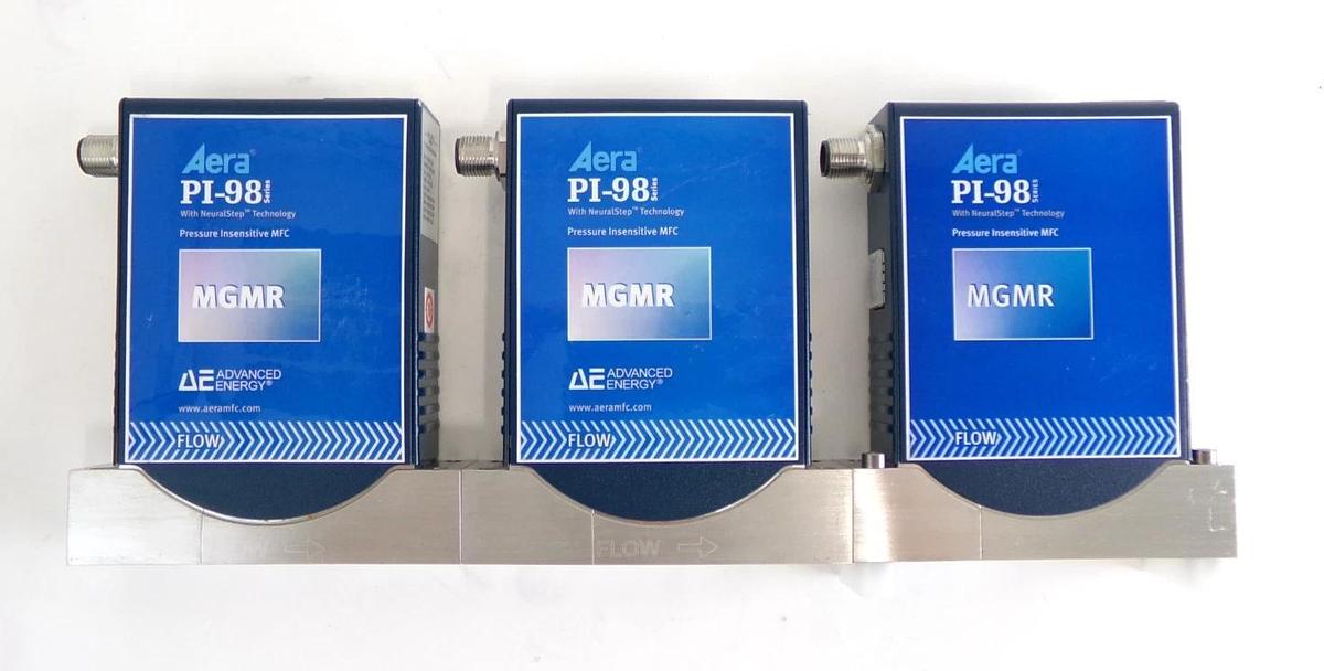 Used Aera PI-98 Mass Flow Controller MFC Reseller Lot of 6 Working Surplus