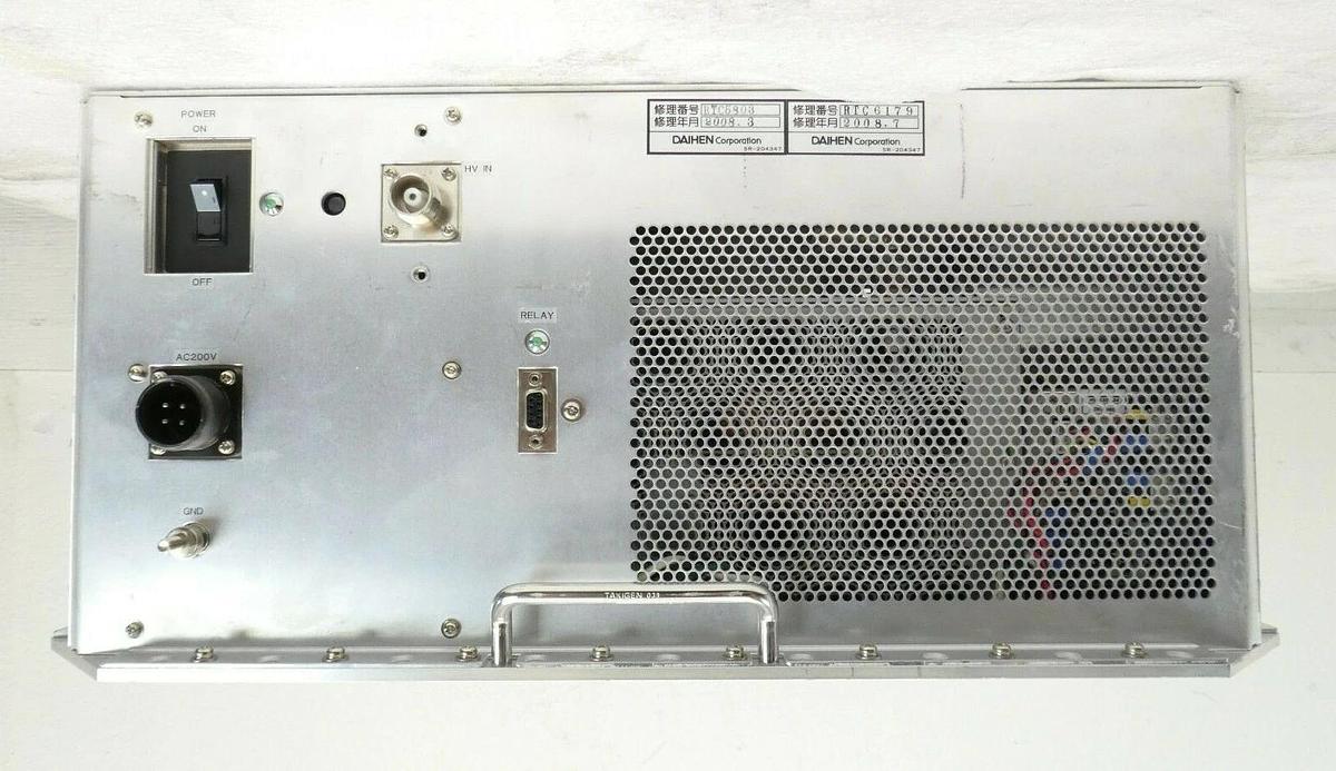 Used Daihen AMN-50L RF Auto Matcher TEL Tokyo Electron 3D39-000004-11 Working Surplus