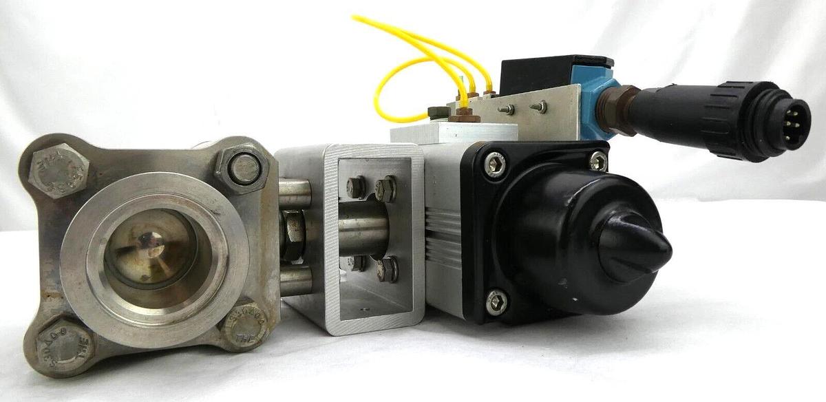 Used MKS Instruments D4150-QF40-AS-H-MKS Ball Valve S102960-133411-01XL Working