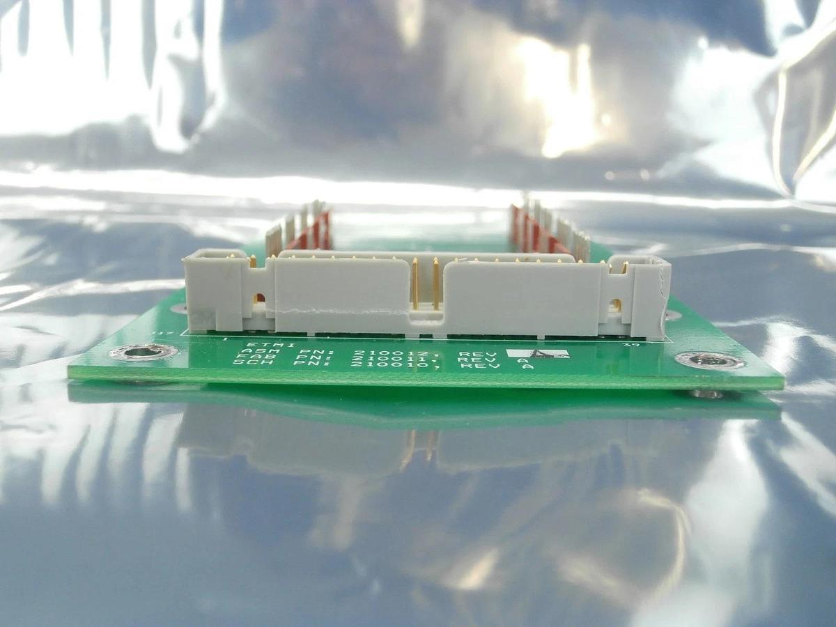 Used ASM Advanced Semiconductor Materials 201012 Connector Board PCB ETMI 201011 Used