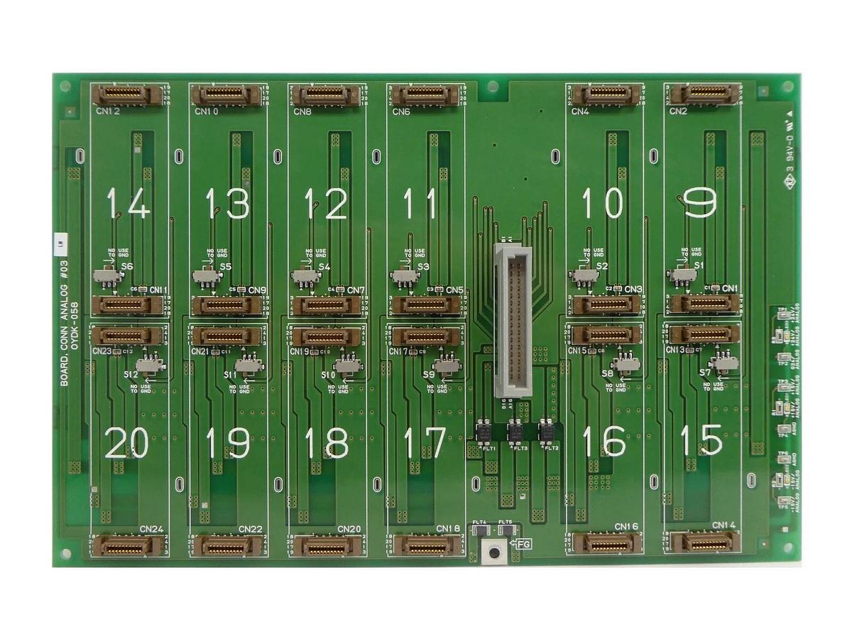 Used TEL Tokyo Electron OYDK-058 Interface Board PCB CONN ANALOG #03 Lithius Working