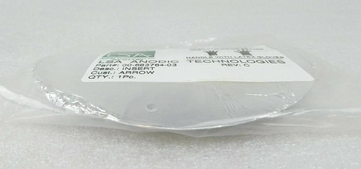 Refurbished Varian Ion Implant Systems 00-683764-03 RF Etch Insert Manufacturer Refurbished