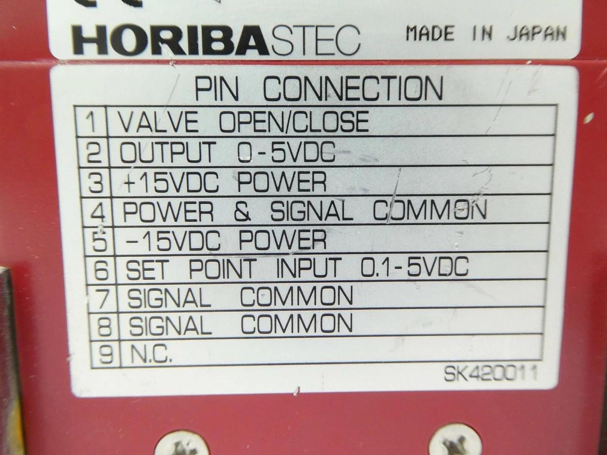 Used STEC SEC-7330M MFC Mass Flow Controller SEC-7330 300 CCM Cl2 Working Spare