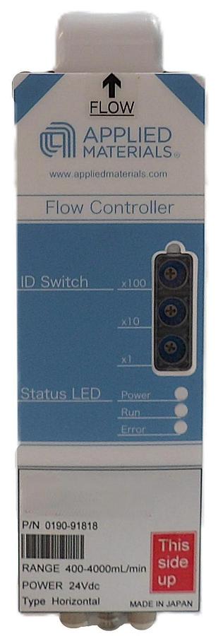 Used AMAT Applied Materials 0190-91818 Flow Controller 400-4000mL/min Working