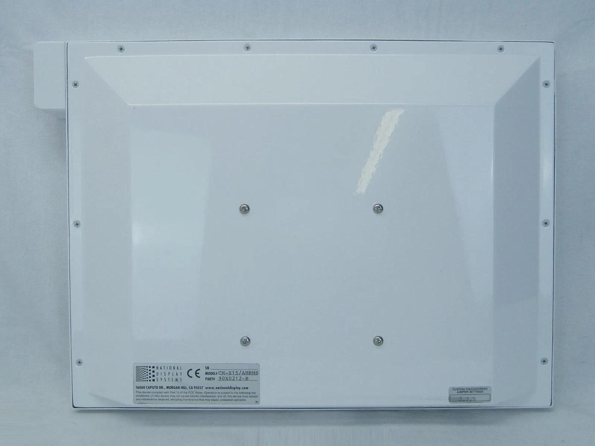 Used National Display Systems 90X0212-B Touchscreen Monitor CM-X15/AMRMS AMAT Working