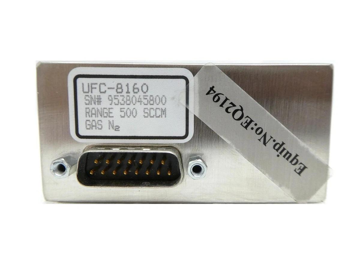 Used UNIT Instruments UFC-8160 Mass Flow Controller MFC 500 SCCM N2 Working Spare