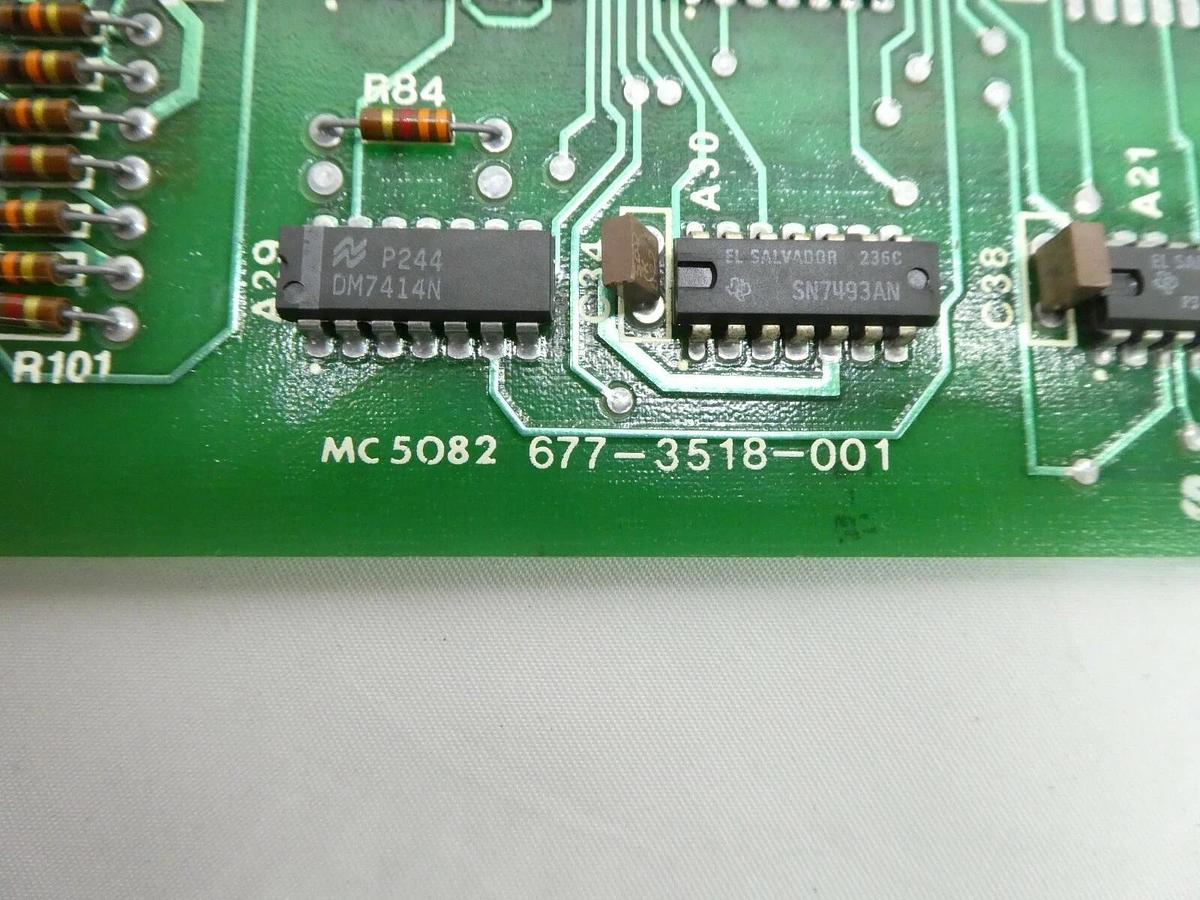 Used Perkin-Elmer 677-7099-001 A/D Converter PCB Card 677-3518-001 Untested As-Is