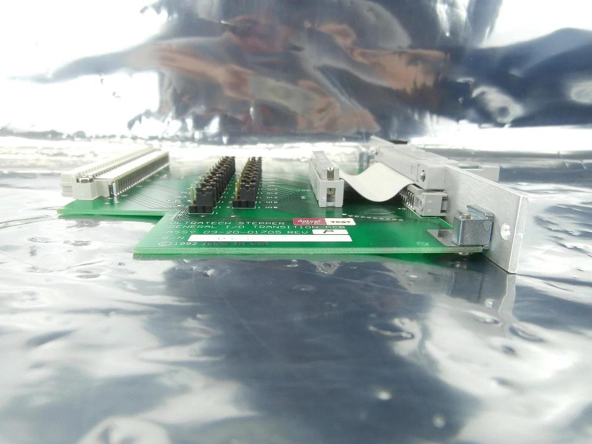 Used Ultratech Stepper 03-20-01705 General Transition PCB Card GEN I/O 1 Titan Used