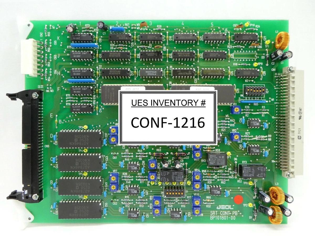 Used JEOL BP101801-00 SRT CONT PB PCB Card JWS-7555S Wafer Review SEM Working Spare