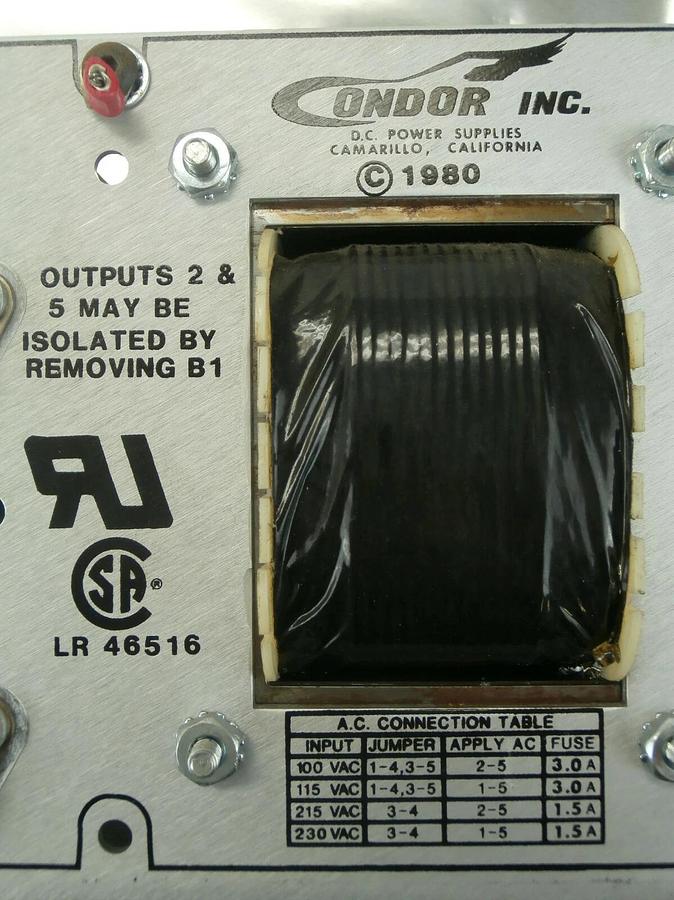 Used Condor FNBB-119W Open Frame Power Supply S-I Used Working