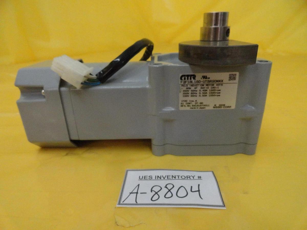 Used Nissei F2F18L160-UTBR90NNX GTR 3-Phase Induction Motor 40T6 Used Working