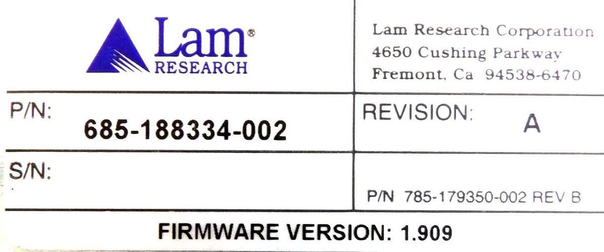 Used Lam Research 785-179350-002 Process Controller 32TC 685-188334-002 Working
