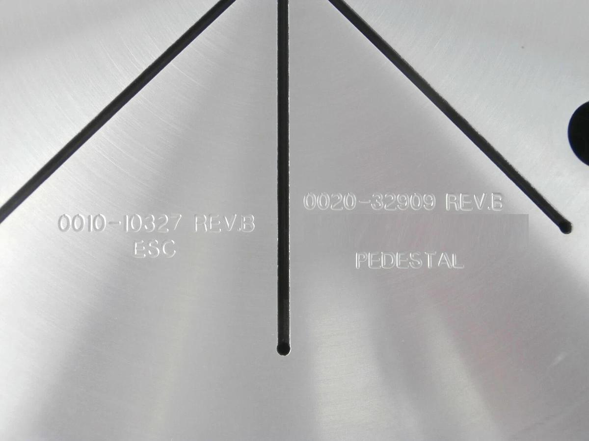 Used AMAT Applied Materials 0010-10327 200mm ESC Wafer Flat Pedestal Working