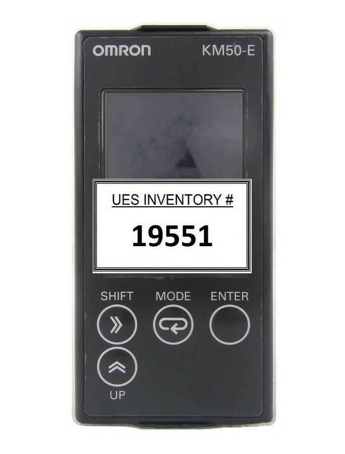 Used Omron KM50-E1-FLK Smart Power Monitor KM50 Series Working Spare