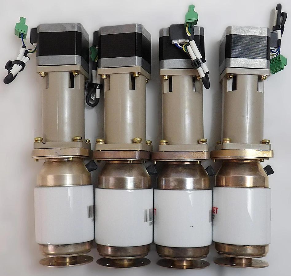 Used Comet CVBA-1000AC/5-BGJA RF Variable Vacuum Capacitor Lot of 4 Working