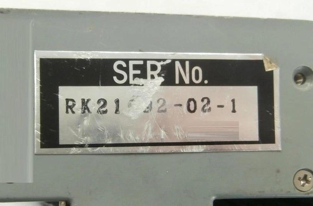 Used Seiko Seiki RK21092-02-1 TMP Dual Turbomolecular Pump Cable 26' 8M Turbo Working
