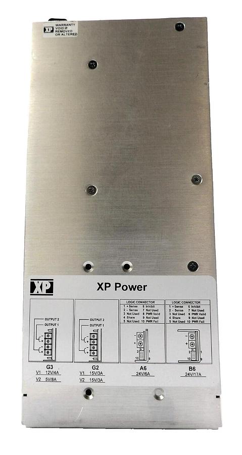 Used XP Power 10004017 DC Power Supply Assembly F6B6A6G2G3 Working Surplus