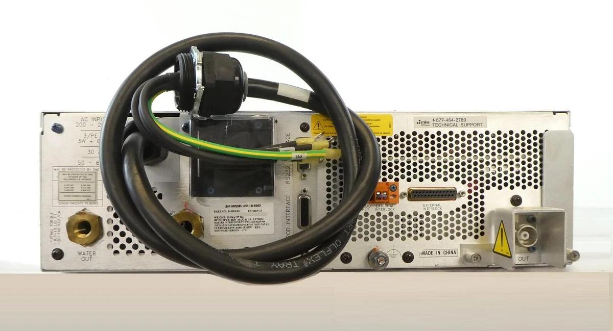 Used Spectrum B-5002 ENI Power Systems B-5002-02 RF Generator 1.8-2.17MHz MKS Working