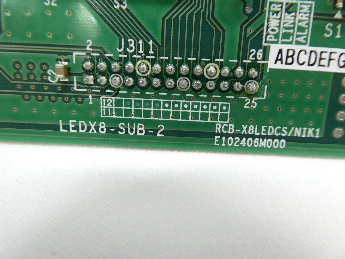 Used Nikon 4S013-975 LEDX8-SUB-2 Board PCB NSR-S620D System Working Spare