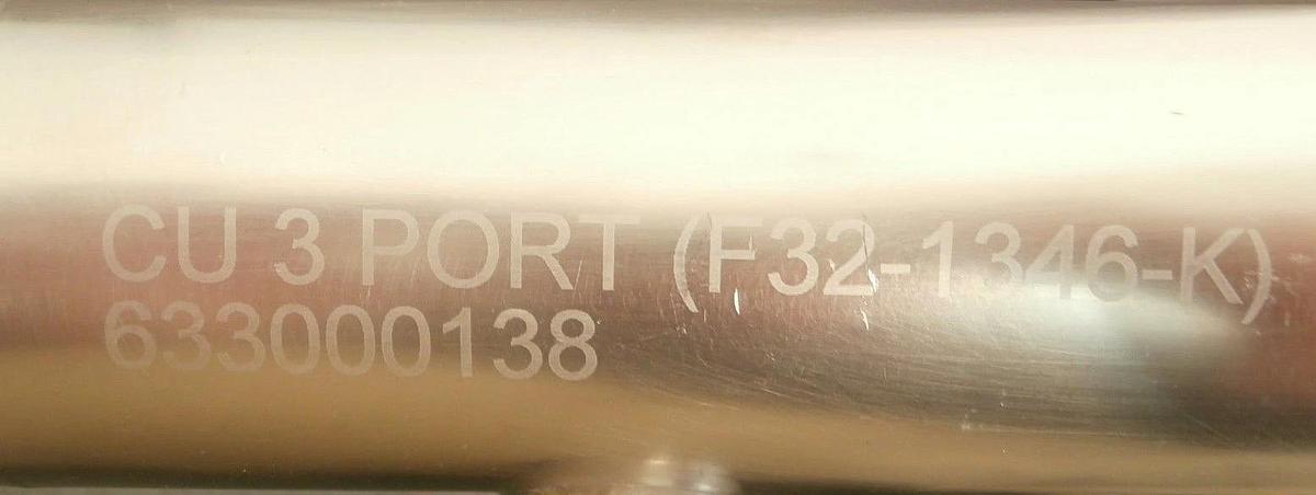 Used KoMiCo Technology 633000138 CU 3 Port 5 Hole Mist Trap Copper Exposed Used