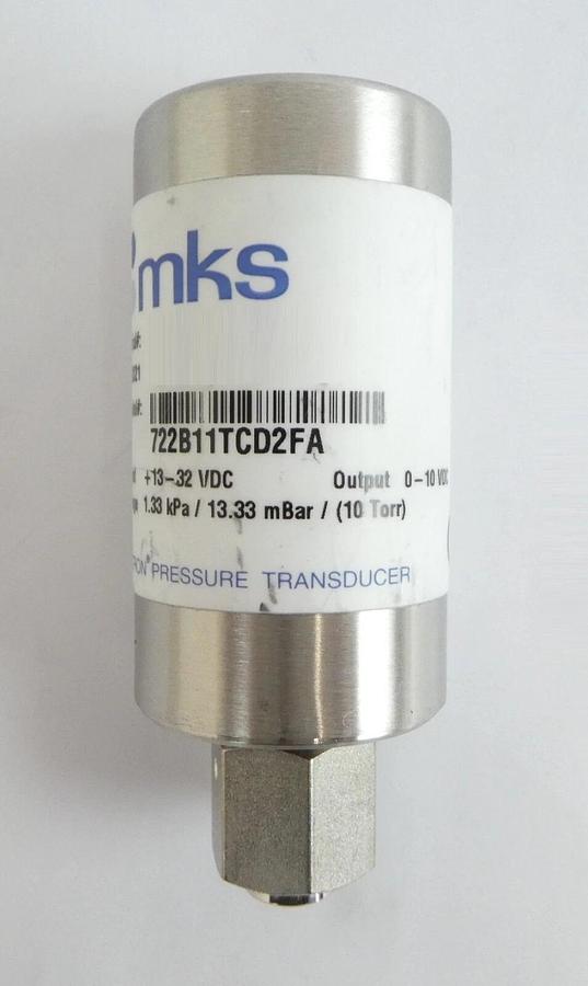 Used MKS Instruments 722B11TCD2FA Baratron Pressure Transducer 722B Lot of 6 Working