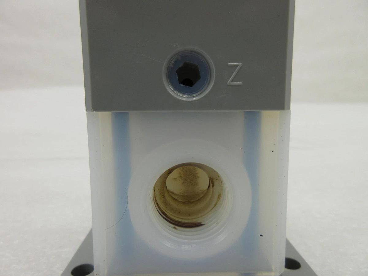 Used CKD AMD31-15-12-F Air Operated Valve Nikon NSR-S202A System Used Working