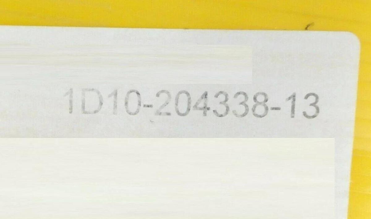 Used TEL Tokyo Electron 1D10-204338-13 Coated Upper Electrode Cleaned Working Surplus