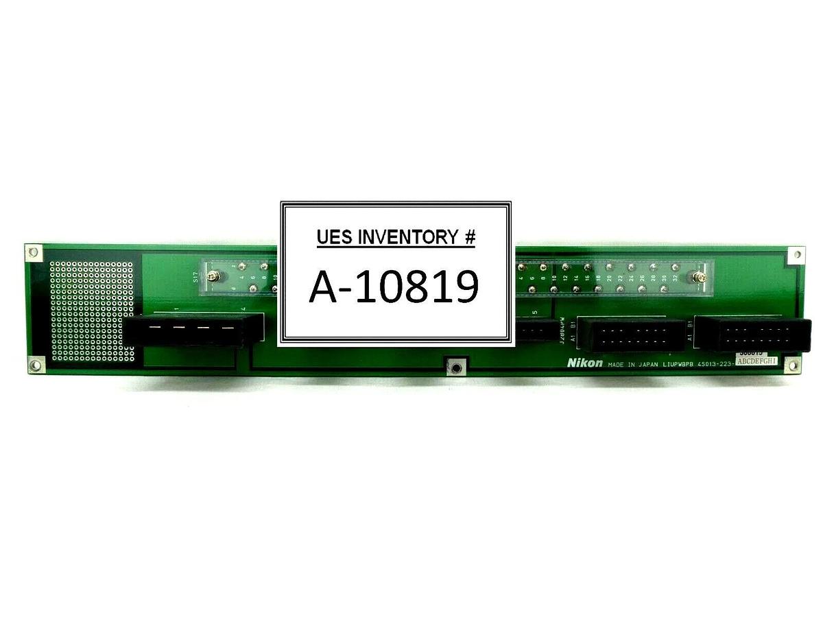 Used Nikon 4S013-223 Backplane Interface Board PCB LIUPWBPB NSR Series Working Spare